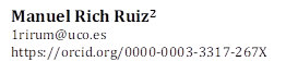 Manuel Rich Ruiz2
1rirum@uco.es
https://orcid.org/0000-0003-3317-267X
